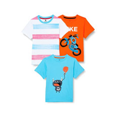 Deals and Offers on - Cloth Theory Boy's Regular Fit T-Shirts (Pack of 3) Deals, Discounts & Offers on - Cloth Theory Boy's Regular Fit T-Shirts (Pack of 3)