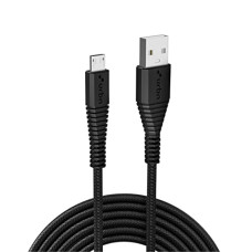 Deals and Offers on - URBN USB Micro 3.4A Fast Charging Cable - 5ft, Unbreakable Nylon Braided, Quick Charge Compatible with Samsung & Micro USB Devices, Data Transfer, Tangle-Free - Black Deals, Discounts & Offers on - URBN USB Micro 3.4A Fast Charging Cable - 5ft, Unbreakable Nylon Braided, Quick Charge Compatible with Samsung & Micro USB Devices, Data Transfer, Tangle-Free - Black