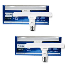 Deals and Offers on - PHILIPS Stellar Bright 10W B22 LED T-Bulb,Cool Day Light , Pack of 2 Deals, Discounts & Offers on - PHILIPS Stellar Bright 10W B22 LED T-Bulb,Cool Day Light , Pack of 2