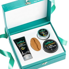 Deals, Discounts & Offers on Beauty Care - mCaffeine Milky Coffee Brew Gift Set For Corporate Gifting & Diwali Gifting | With 4 Signature Products - Face Wash, Face Scrub, Face Moisturizer & Bath Soap | Special Festive Gift