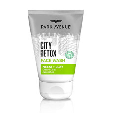 Deals and Offers on - Park Avenue City Detox Neem + Clay Face Wash, Clears Oil and Refreshes with Neem, Mineral Clay and Mint, 100g Deals, Discounts & Offers on - Park Avenue City Detox Neem + Clay Face Wash, Clears Oil and Refreshes with Neem, Mineral Clay and Mint, 100g