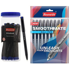 Deals and Offers on Stationery - Reynolds Ball Pen & Reynolds SMOOTHMATE 10 CT PENS - Black Ball Pen Deals, Discounts & Offers on Stationery - Reynolds Ball Pen & Reynolds SMOOTHMATE 10 CT PENS - Black Ball Pen