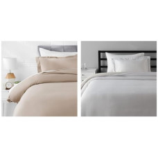 Deals and Offers on - amazon basics Comforter Cover Set with Pillow Cover - Single (66X90-Inch, 2-Piece, Grey Crosshatch) Comforter Cover Set with Pillow Cover - Single (66X90-Inch, Taupe, 2-Piece) Deals, Discounts & Offers on - amazon basics Comforter Cover Set with Pillow Cover - Single (66X90-Inch, 2-Piece, Grey Crosshatch) Comforter Cover Set with Pillow Cover - Single (66X90-Inch, Taupe, 2-Piece)