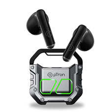 Deals and Offers on Headphones - PTron Bassbuds Xtreme Truly Wireless in Ear Earbuds with mic, 32Hrs Playtime, Bluetooth Headphones 5.3, 13mm Driver, Stereo Calls TWS Earbuds, Deep Bass, IPX4 & Type-C Fast Charging (Grey/Black) Deals, Discounts & Offers on Headphones - PTron Bassbuds Xtreme Truly Wireless in Ear Earbuds with mic, 32Hrs Playtime, Bluetooth Headphones 5.3, 13mm Driver, Stereo Calls TWS Earbuds, Deep Bass, IPX4 & Type-C Fast Charging (Grey/Black)