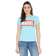 Deals, Discounts & Offers on Women - [Sizes XS, S] Marvel Avengers by Wear Your Mind Women Round Neck Short Sleeves T-Shirt