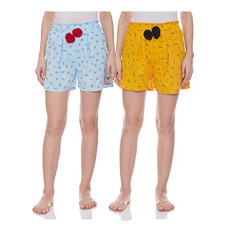 Deals, Discounts & Offers on Women - [Size L] Longies Women's Cotton Boxer Regular Fit Casual Shorts