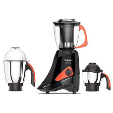 Deals and Offers on - Vidiem Mixer Grinder 576 A Black | 750 watts mixer grinder 3 Leakproof Stainless Steel Jars with self-lock Deals, Discounts & Offers on - Vidiem Mixer Grinder 576 A Black | 750 watts mixer grinder 3 Leakproof Stainless Steel Jars with self-lock