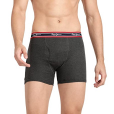 Deals, Discounts & Offers on Men - Pepe Jeans Innerwear Men's Solid Cotton Antibacterial Trunks (Pack of 2)