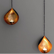 Deals and Offers on - Collectible India Set of 2 Metal Wall Sconces Tealight Candle Holders -Diwali Decorations Items Deals, Discounts & Offers on - Collectible India Set of 2 Metal Wall Sconces Tealight Candle Holders -Diwali Decorations Items