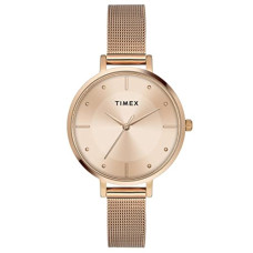 Deals, Discounts & Offers on Men - TIMEX Analog Rose Gold Dial Women's Watch-TWEL155SMU10