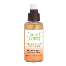 Deals and Offers on Beauty Care - PureSense Natural Papaya Face Toner with Rose Water, Bamboo Water & Kakadu Plum Deals, Discounts & Offers on Beauty Care - PureSense Natural Papaya Face Toner with Rose Water, Bamboo Water & Kakadu Plum
