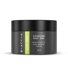 Deals, Discounts & Offers on Beauty Care - Villain Cooling & Refreshing Day Face Gel (Aloe Vera) | Non Sticky & Non Greasy Daily Face Moisturizer For All Skin Types, 50 ML