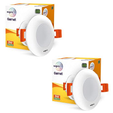 Deals, Discounts & Offers on  - Wipro Garnet 3W LED Mini Downlight | Green | Compact Design with 120 Beam Angle | Recessed Down Light