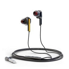 Deals and Offers on Headphones - UBON UB-600 Power Beats 3.5mm Audio Jack Wired in Ear Earphone Sound | Soft Cable | with Inline Microphone | Mobile Phone/Tablet/Laptop Compatible Deals, Discounts & Offers on Headphones - UBON UB-600 Power Beats 3.5mm Audio Jack Wired in Ear Earphone Sound | Soft Cable | with Inline Microphone | Mobile Phone/Tablet/Laptop Compatible