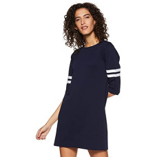 Deals, Discounts & Offers on Women - Miss Olive Women's Crepe Shift Knee-Length Dress