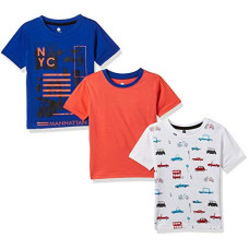 Deals and Offers on - Clotth Theory Boy's Regular Fit T-Shirt 16 CTKR 011 Multi 9-10years Deals, Discounts & Offers on - Clotth Theory Boy's Regular Fit T-Shirt 16 CTKR 011 Multi 9-10years