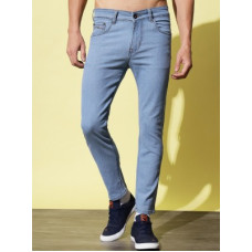 Deals, Discounts & Offers on  - UNITED DENIMMen Slim Mid Rise Light Blue Jeans