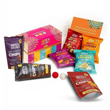 Deals, Discounts & Offers on  - Open Secret Bhaidooj Gift Hamper with Chocolate Cookies | 9 Items Gift Combo - Premium Dry Fruit and Nuts Healthy Snacks | Assorted Chocolate Cookies Biscuits, Nuts Combo - Cashew Almond, Unjunked Chips, Bhai dooj Card, Roli Chawal, Tika Set | Healthy Sna