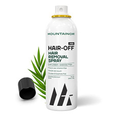 Deals, Discounts & Offers on Health & Personal Care - MOUNTAINOR Hair Removal Cream Spray For Men - (200ML) Painless Hair Removal For Chest, Back, Arms, Legs & Under Arms Natural & Safe Certified (Dermatologically Tested)