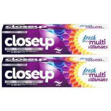 Deals and Offers on - CLOSEUP COMPLETE FRESH PROTECTION TOOTHPASTE| FROM INDIA'S NO.1 GEL TOOTHPASTE| WITH MULTI-VITAMIN FORMULA, 150 G (Pack of 2) Deals, Discounts & Offers on - CLOSEUP COMPLETE FRESH PROTECTION TOOTHPASTE| FROM INDIA'S NO.1 GEL TOOTHPASTE| WITH MULTI-VITAMIN FORMULA, 150 G (Pack of 2)
