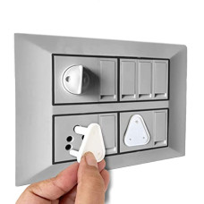Deals, Discounts & Offers on Baby Care - BabyPro Lab Tested - Certified (Set of 18) Electric Socket Covers 5 Amp. & 15 Amp, Child Safety Switch Board Cover Plug Protector and BabyProofing Protector Guards
