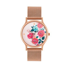Deals, Discounts & Offers on Women - Chumbak Teal Rose Garden Wrist Watch
