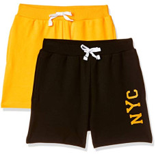 Deals and Offers on - Amazon Brand - Jam & Honey Boys Shorts (Pack of 2) Deals, Discounts & Offers on - Amazon Brand - Jam & Honey Boys Shorts (Pack of 2)