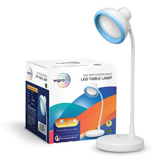 Deals and Offers on - wipro Re-Chargeable LED Table Lamp, Flexible Design with 3 Grade Dimming |6W Desk Lamp Deals, Discounts & Offers on - wipro Re-Chargeable LED Table Lamp, Flexible Design with 3 Grade Dimming |6W Desk Lamp