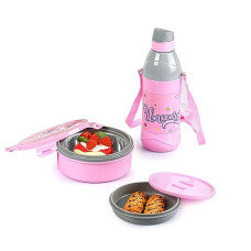 Deals and Offers on - CELLO Tiffy Unicorn Gift Set Insulated Lunch Box & Water Bottle | Leak Proof | Easy to Clean | Lunch Box 460 ml, Water Bottle 400 ml, Pink & Grey Deals, Discounts & Offers on - CELLO Tiffy Unicorn Gift Set Insulated Lunch Box & Water Bottle | Leak Proof | Easy to Clean | Lunch Box 460 ml, Water Bottle 400 ml, Pink & Grey