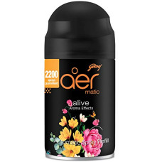 Deals and Offers on - Godrej aer Matic Refill - Automatic Room Fresheners | Alive | 2200 Sprays Guaranteed | Lasts up to 60 days (225ml) Deals, Discounts & Offers on - Godrej aer Matic Refill - Automatic Room Fresheners | Alive | 2200 Sprays Guaranteed | Lasts up to 60 days (225ml)