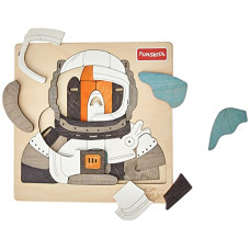 Deals, Discounts & Offers on  - Funskool Ekoplay-Man On The Moon-Wooden Puzzle,Kid