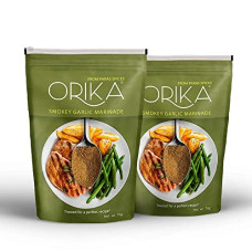 Deals, Discounts & Offers on  - Orika Smokey Garlic Marinade (Pack of 2, 75 g Each)