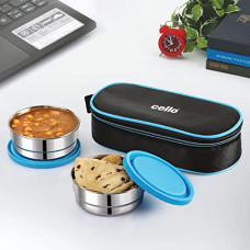 Deals and Offers on - CELLO Eco Bite Stainless Steel Lunch Box Deals, Discounts & Offers on - CELLO Eco Bite Stainless Steel Lunch Box