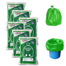 Deals and Offers on - Ezee Flat Medium Garbage Bags 180 Pcs | 19 X 21 Inch | 30 Pcs x Pack of 6 | Green Dustbin Trash Bag Deals, Discounts & Offers on - Ezee Flat Medium Garbage Bags 180 Pcs | 19 X 21 Inch | 30 Pcs x Pack of 6 | Green Dustbin Trash Bag