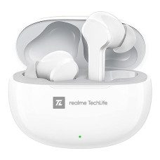 Deals and Offers on Headphones - realme TechLife Buds T100 Bluetooth Truly Wireless in Ear Earbuds with mic, AI ENC Deals, Discounts & Offers on Headphones - realme TechLife Buds T100 Bluetooth Truly Wireless in Ear Earbuds with mic, AI ENC