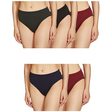 Deals, Discounts & Offers on Women - [Sizes S, M] CoBlue by Rupa Women's Cotton Blend Panties Classic All Over Print Hipster (Pack of 5)