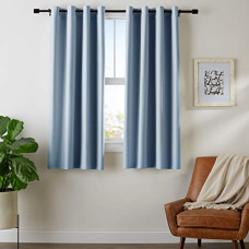 Deals and Offers on - AmazonBasics Room - Polyester Darkening Blackout Curtain Set with Grommets - 245 GSM - 42 Deals, Discounts & Offers on - AmazonBasics Room - Polyester Darkening Blackout Curtain Set with Grommets - 245 GSM - 42