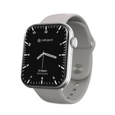 Deals and Offers on Electronics - Cult.Sport Active T 2.01 HD Display, Single Chip BT Calling, Rotating Crown, 200 WatchFace Smartwatch (Grey Strap, Free Size) Deals, Discounts & Offers on Electronics - Cult.Sport Active T 2.01 HD Display, Single Chip BT Calling, Rotating Crown, 200 WatchFace Smartwatch (Grey Strap, Free Size)