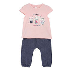 Deals and Offers on Baby Care - MINI KLUB Baby Girls Regular Fit Cap Sleeve Top And Knit Bottom, Pack Of 2 Deals, Discounts & Offers on Baby Care - MINI KLUB Baby Girls Regular Fit Cap Sleeve Top And Knit Bottom, Pack Of 2
