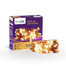 Deals, Discounts & Offers on  - EcoLink Dazzel 10 Meter USB LED Copper String Light | Festival LED String Light