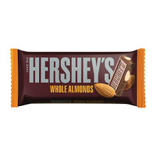 Deals and Offers on - HERSHEY'S Whole Almonds Bar A Crunchy Chocolaty Treat 100G Pack Of 4 Deals, Discounts & Offers on - HERSHEY'S Whole Almonds Bar A Crunchy Chocolaty Treat 100G Pack Of 4