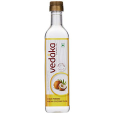 Deals and Offers on Lubricants & Oils - Amazon Brand - Vedaka Cold Pressed Virgin Coconut Oil 500ml Deals, Discounts & Offers on Lubricants & Oils - Amazon Brand - Vedaka Cold Pressed Virgin Coconut Oil 500ml