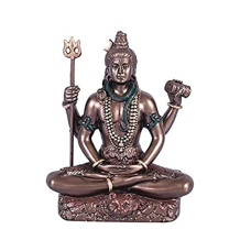 Deals and Offers on - Collectible India Lord Shiva Idol Shiv Padmasana Sitting Statue | Diwali Gift Deals, Discounts & Offers on - Collectible India Lord Shiva Idol Shiv Padmasana Sitting Statue | Diwali Gift