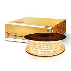 Deals, Discounts & Offers on  - [For ICICI Bank Credit Card] wipro Garnet 50 mtr LED Strip Light|120 LEDs per Meter|Warm White|IP65-Waterproof|Flexible Rope Light for Outdoor & Indoor Decoration|Rope Light