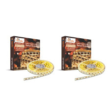 Deals, Discounts & Offers on  - Murphy 25W LED Strip 2835 Cove Light 5 Metre (Warm White, Pack of 2) with Driver