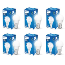 Deals, Discounts & Offers on  - Philips Ace Saver 10W B22 LED Bulb,900lm, Cool Day Light, Pack of 6