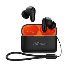 Deals, Discounts & Offers on  - Ant Value Wave 40 TWS, Wireless Earbuds Bluetooth 5.3 Headphones with 45ms Ultra Low-Latency and 40 Hrs talk time,Ergonomic Design,Deep Bass Music Mode Headset Built-in Microphone, Stereo Sound, Black