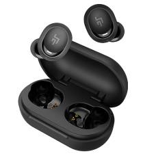 Deals, Discounts & Offers on Headphones - CrossBeats Groov Buds True Wireless in Ear Earbuds TWS, Quad mic ENC,Bluetooth Wireless Earphones, Gaming Mode, 10min Fast Charging, IPX5 Water Resistance (55 Hrs Playtime)