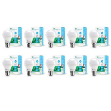 Deals, Discounts & Offers on  - SYSKA Ssk-Srl Base B22D 9-Watt Led Bulb (Pack Of 10, Cool White)
