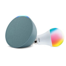 Deals, Discounts & Offers on  - Echo Pop (Green) Combo with Wipro 9W LED Smart Color Bulb
